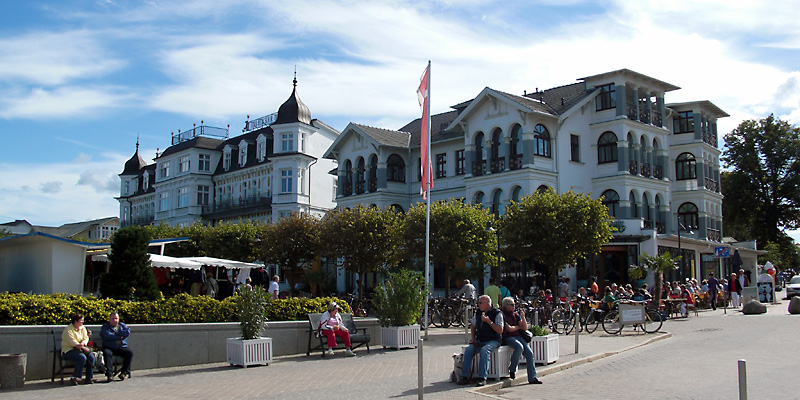 Seebad Ahlbeck Strandpromenade